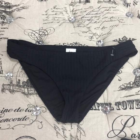 NWOT Becca Loreto Ribbed Bikini Bottoms - Picture 6 of 7